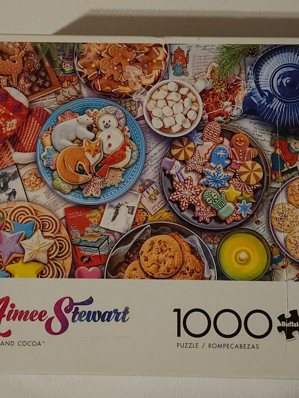 Aimee Stewart 1000-Piece 'Cookies and Cocoa' Puzzle - Multicolor